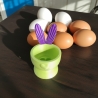 Hasen-Eierbecher – PLA, mehrfarbig