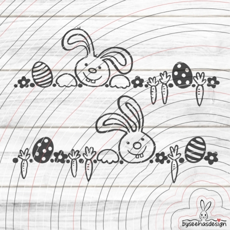 Hasen Plotterdatei SVG DXF