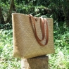 Bambus Handtasche Damen 40 x 30 cm Handmade in indonesia