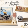 Fotoständer aus Holzklötzchen - individualisierbar