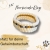 Dein Wort als Ring - individueller Morsecode-Ring schmal (Peyote)