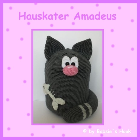 Häkelanleitung ♡ Hauskater Amadeus♡ 