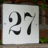 Schild Hausnummer  nach Wunsch Shabby