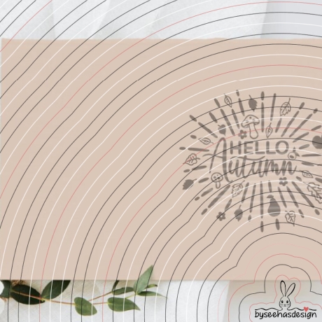 Hello Autumn Plotterdatei SVG DXF