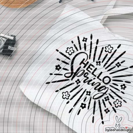 Hello Spring Plotterdatei SVG DXF