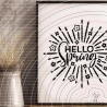 Hello Spring Plotterdatei SVG DXF