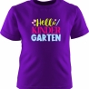 Kinder Kurzarm T-Shirt bedruckt mit HELLO KINDERGARTEN