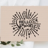 Hello Spring Plotterdatei SVG DXF FCM