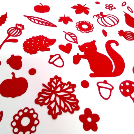 Herbst Deko Plotterdatei SVG DXF 