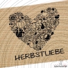 Herbst Herz Plotterdatei SVG DXF