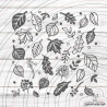 Herbst Laub Plotterdatei SVG DXF
