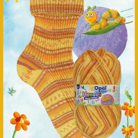 OPAL Heroes 4-fach 100g Sockenwolle