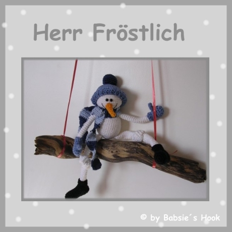Häkelanleitung ♡ Herr Fröstlich♡