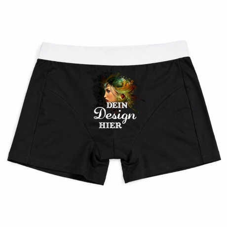 Herren Boxershort personalisiert mit deinem Wunschmotiv