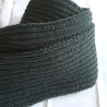 Herrenschal Strickschal in grau handgestrickt von Hobbyhaus