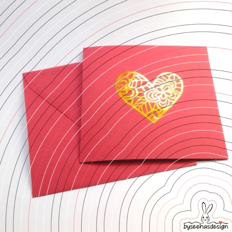 Herz Blumen Plotterdatei SVG DXF 