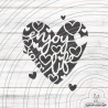 Herz Enjoy your Life Plotterdatei SVG DXF