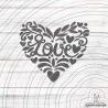 Herz Love Plotterdatei SVG DXF