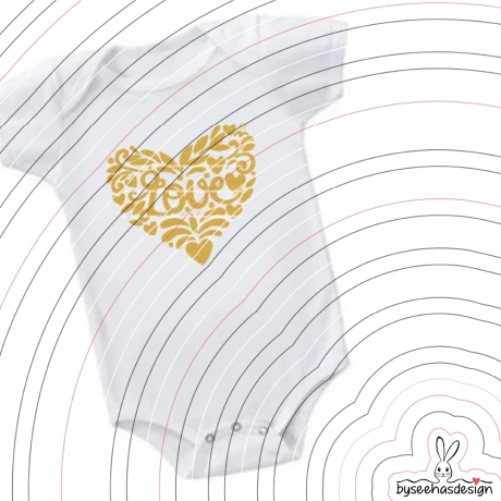 Herz Love Plotterdatei SVG DXF