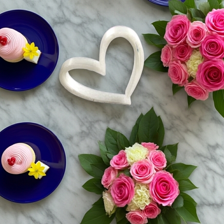 Herz aus PLA – ca. 7,5 cm Höhe 