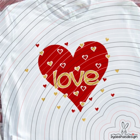 Herz Love Plotterdatei SVG DXF