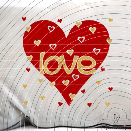 Herz Love Plotterdatei SVG DXF