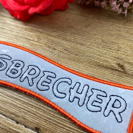 Stickdatei 3D-Anhänger HERZENSBRECHER, 3D-Stick, Lesezeichen