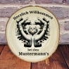 Willkommensschild,Vintage,Geschenkidee,Wohnaccessoires,Wanddeko 