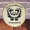 Willkommensschild,Vintage,Geschenkidee,Wohnaccessoires,Wanddeko 