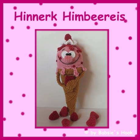 Häkelanleitung ♡ Hinnerk Himbeereis♡ 