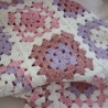 Häkeldecke für Puppenbabies, granny-squares