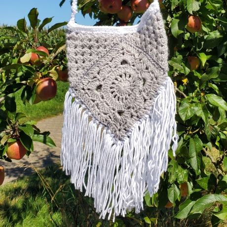gehäkelte Tasche