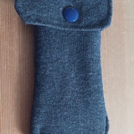 Hülle, Etui für Brille, Stifte, Pinsel oder oder (Jeans)