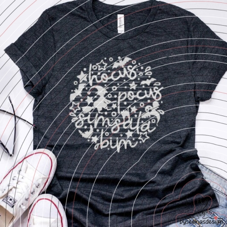 Hocus Pocus Plotterdatei SVG DXF 