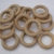 150 Stück Holzringe 35 mm x 7 mm Buche natur Deko DIY Schmuck