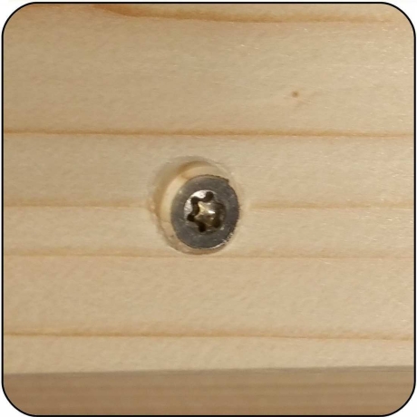 Holzrinne 125cm - für einen Wasserlauf der besonderen Art