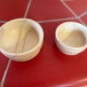 2er SET handgearbeitete Holzschalen aus Eibenholz – federleicht 