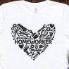 Herz Homeworker Plotterdatei SVG DXF FCM