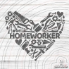 Herz Homeworker Plotterdatei SVG DXF