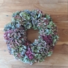 Hortensien Kranz Deko Herbst Tischkranz Wandkranz Trockenblumen