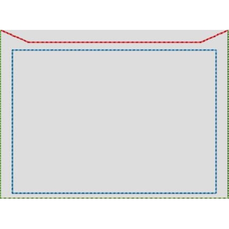 Ferberline Stickdatei Testhülle mit und ohne Sichtfenster 13x18