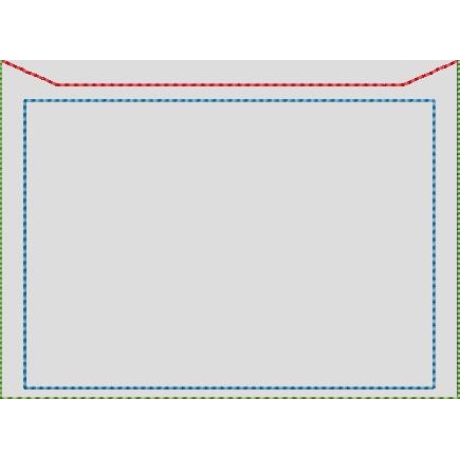 Ferberline Stickdatei Testhülle mit und ohne Sichtfenster 13x18