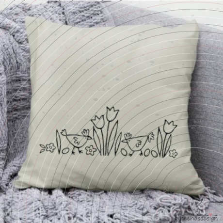 Hühnchen Plotterdatei SVG DXF 