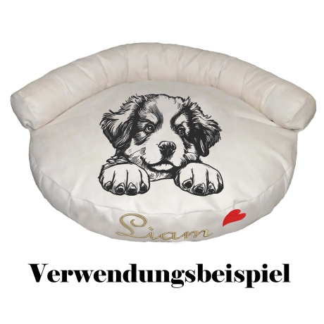 Stickdatei Berner Sennenhund Welpe Amy Hund