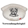 Stickdatei Yorkshire Terrier Pfote Yorki Welpe Willi