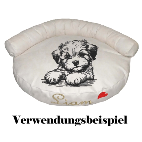 NEU Stickdatei Havaneser Welpe Silvie Hund