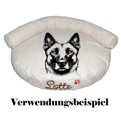 Stickdatei  Malino Mischling  Uwe Hund Schäferhund
