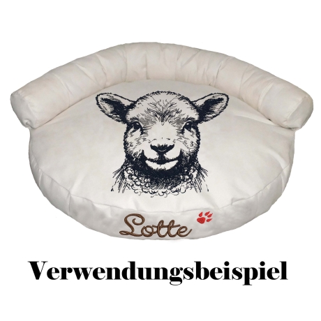 Stickdatei Schaf Baby Fabio  realistisch