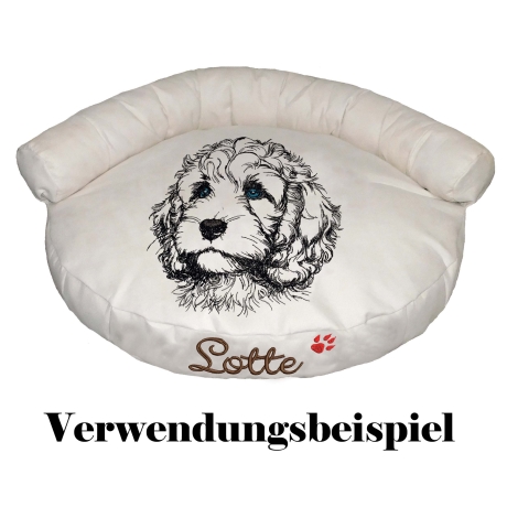 Stickdatei Cockapoo Welpe  Milli  Hund  Lunachild