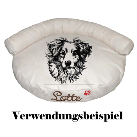 Stickdatei Australian Shepherd Rambo Hund